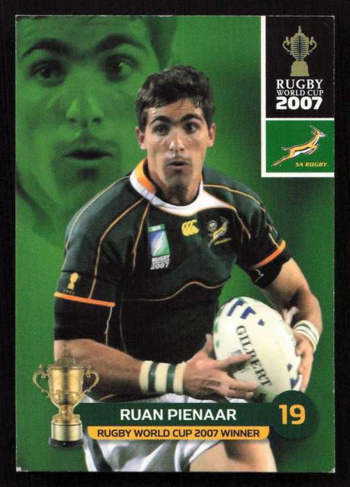 Rugby World Cup 2007 - Card 153/205 - Ruan Pienaar