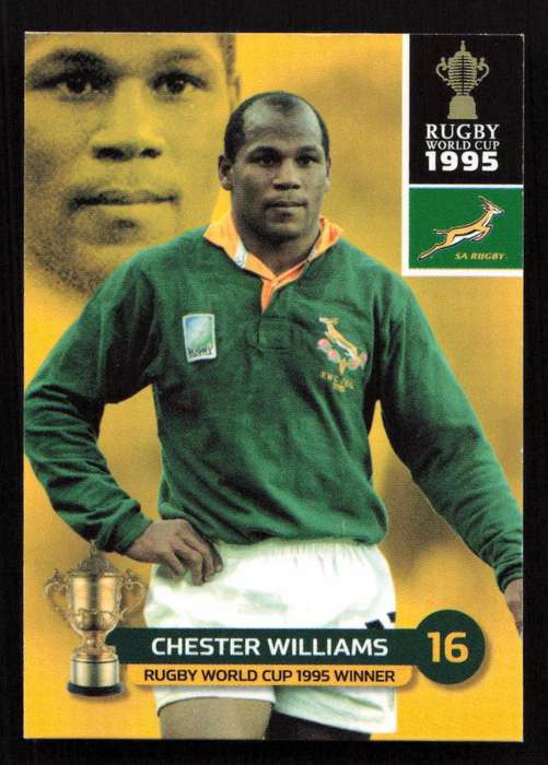 Rugby World Cup 1995 - Card 182/205 - Chester Williams