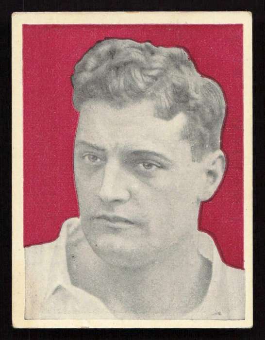 United Tobacco 1938 British Rugby Tour Cigarette Card 41 B. E. Nicholson