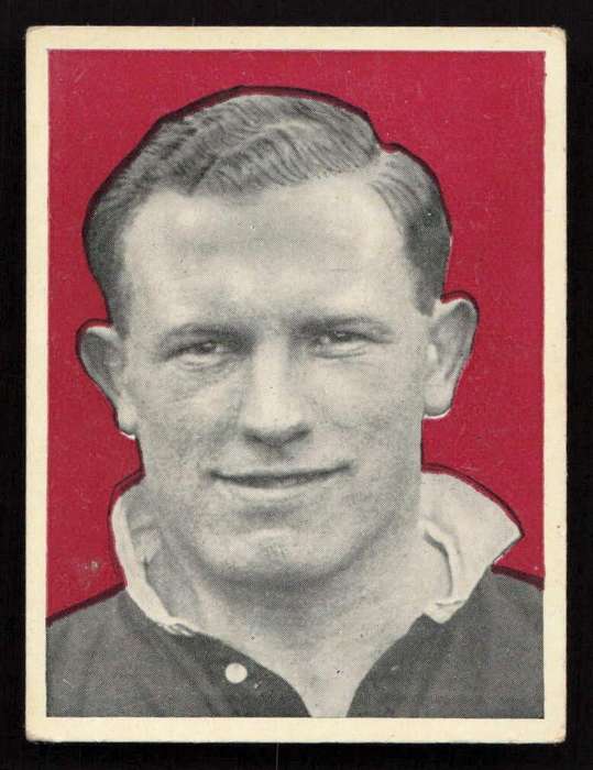 United Tobacco 1938 British Rugby Tour Cigarette Card 57 P. L. Duff