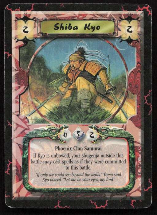 Legends of the Five Rings - L5R Shiba Kyo