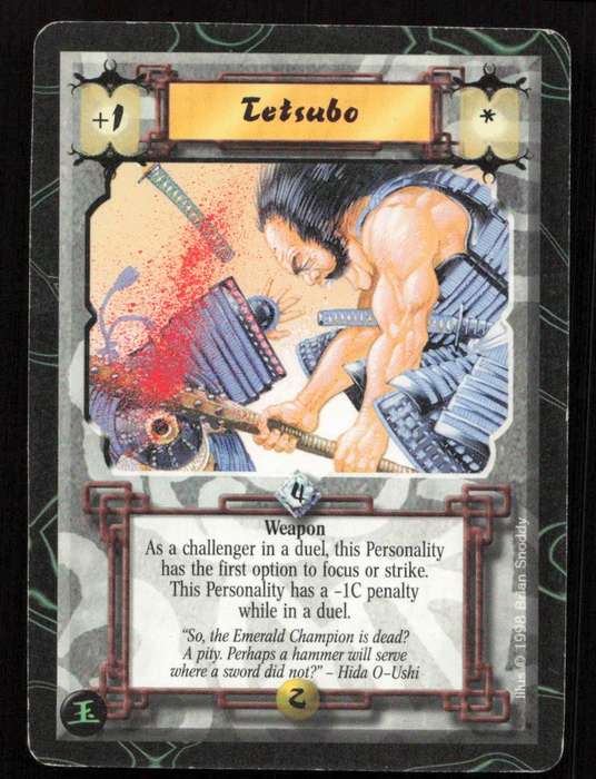 Legends of the Five Rings - L5R Tetsubo