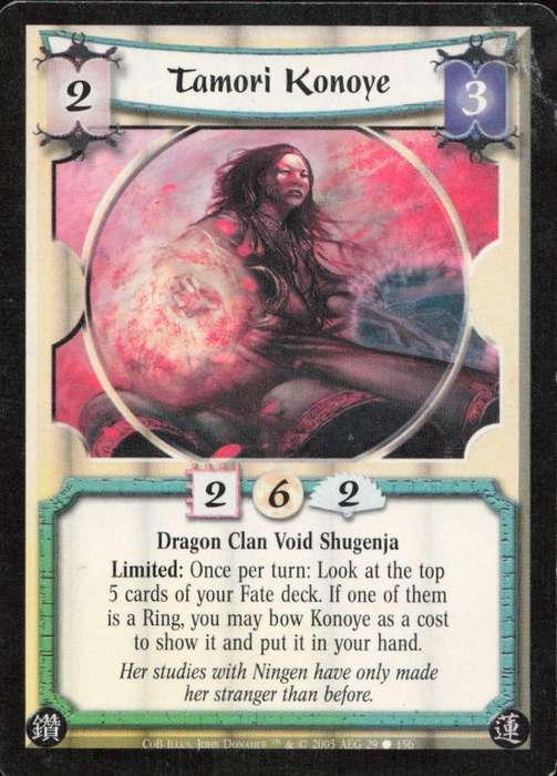 Legends of the Five Rings - L5R Tamori Konoye