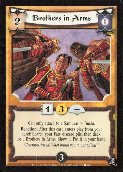 Legends of the Five Rings - L5R Brothers in Arms