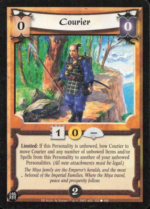Legends of the Five Rings - L5R Courier