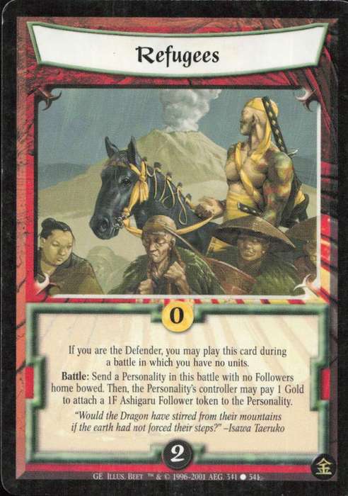 Legends of the Five Rings - L5R Refugees