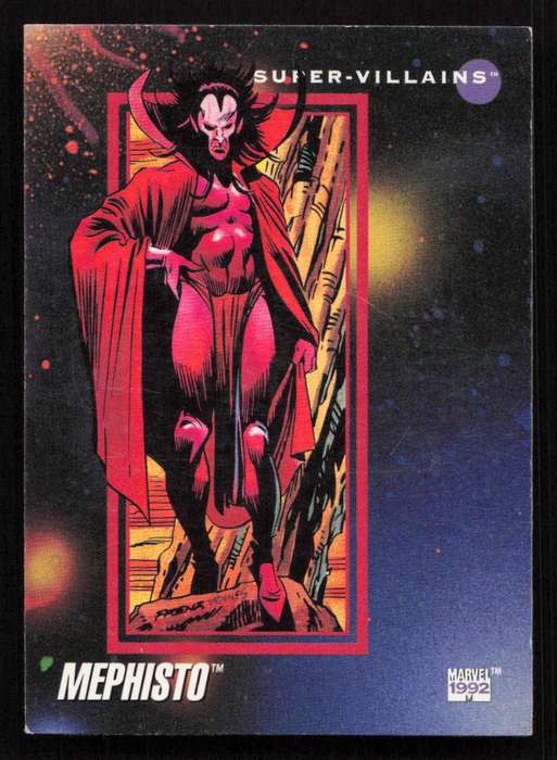 1992 Marvel Entertainment 118 Mephisto
