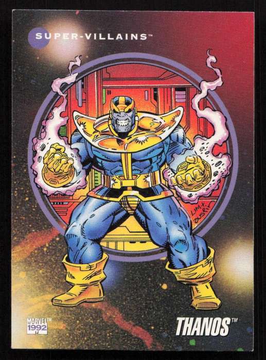1992 Marvel Entertainment 126 Thanos