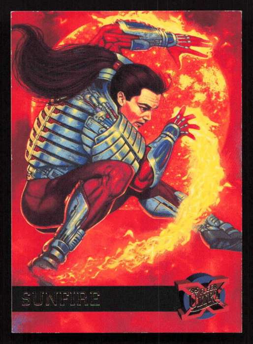 1995 Fleer Ultra X-Men 49 Sunfire