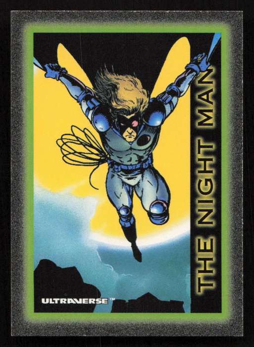 1993 SkyBox Ultraverse The Night Man 77