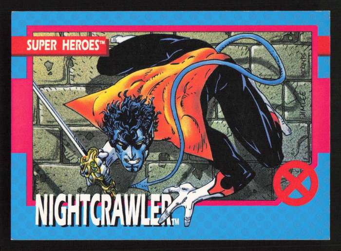 1992 Impel Marvel Nightcrawler 6