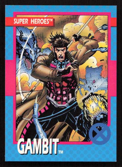 1992 Impel Marvel Gambit 18