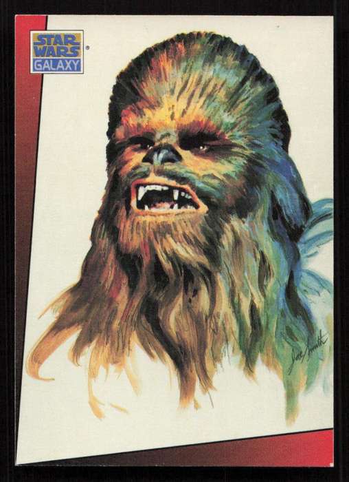 1993 Topps Star Wars Galaxy Chewbacca 8