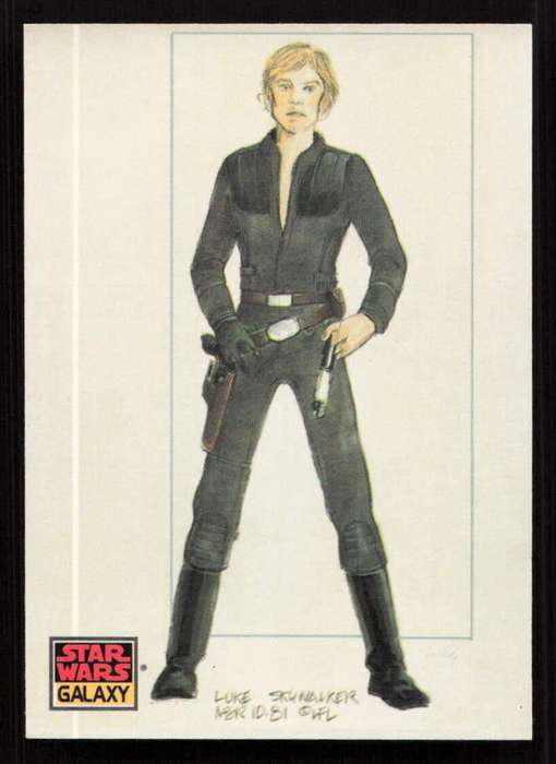 1993 Topps Star Wars Galaxy The Design of Star Wars 28