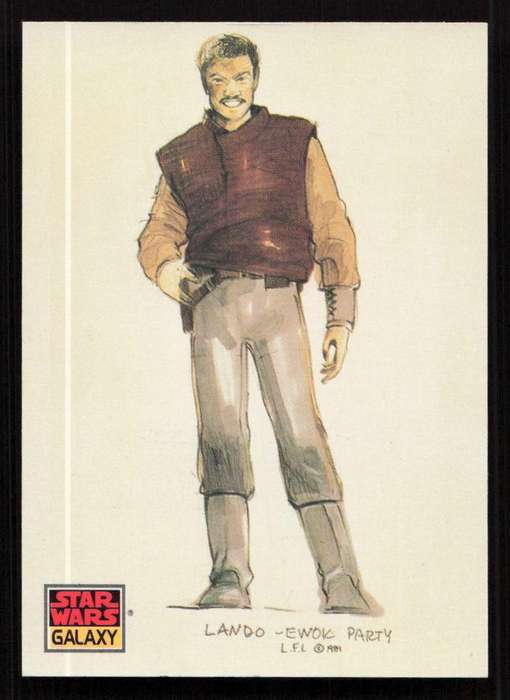 1993 Topps Star Wars Galaxy The Design of Star Wars 31