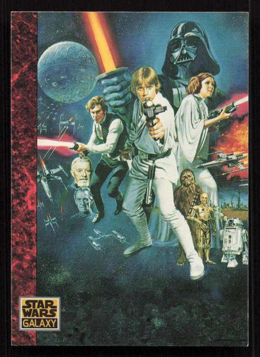 1993 Topps Star Wars Galaxy The Art of Star Wars 54