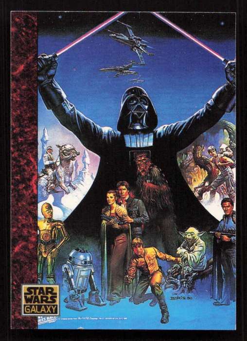 1993 Topps Star Wars Galaxy The Art of Star Wars 71