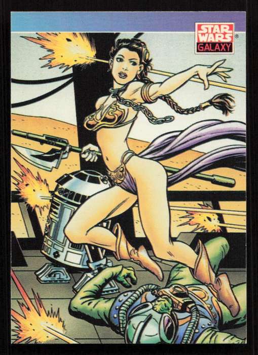 1993 Topps Star Wars Galaxy New Visions 83