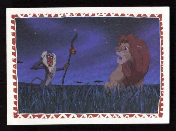 Panini Stickers Kellogg's Disney The Lion King 30