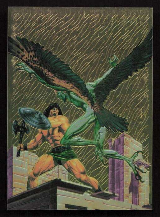1994 Hasbro Conan All Chromium Collector Cards