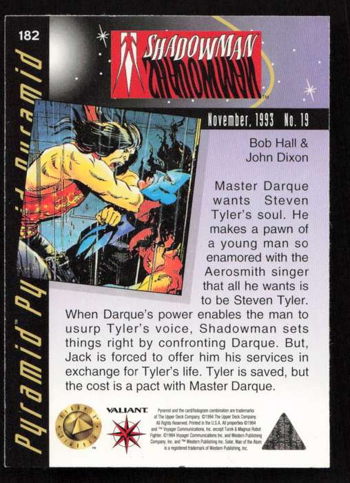 1994 Upper Deck Shadowman 182