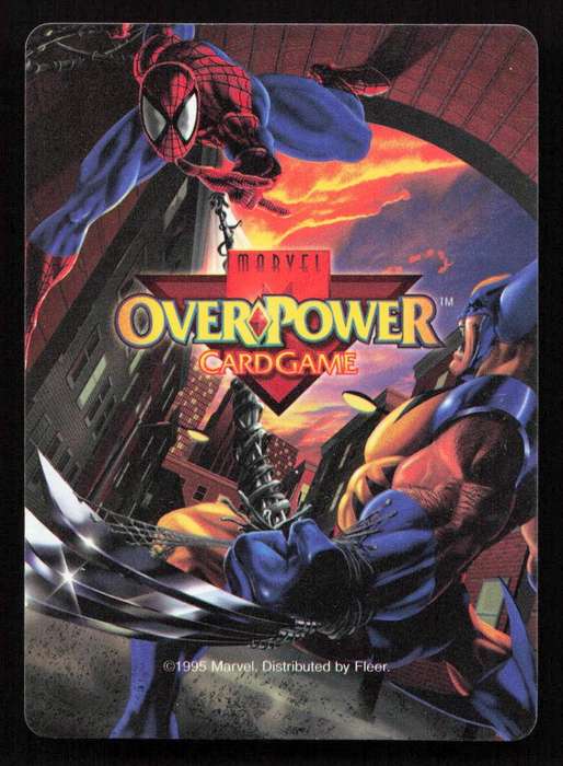 1996 Marvel OverPower Card Game Human Torch