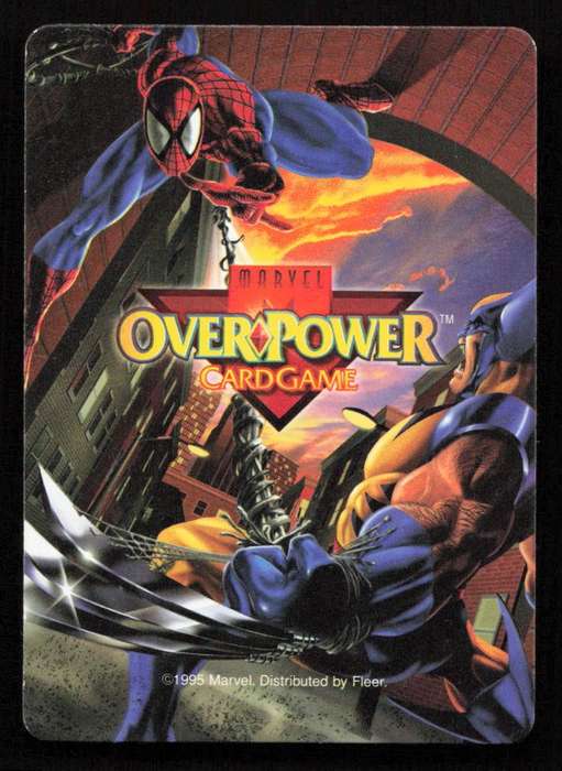 1996 Marvel OverPower Card Game War Machine