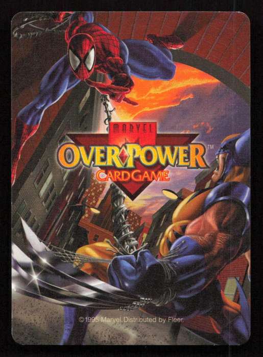 1996 Marvel OverPower Card Game Mandarin