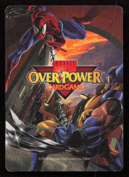 1996 Marvel OverPower Card Game Silver Sable