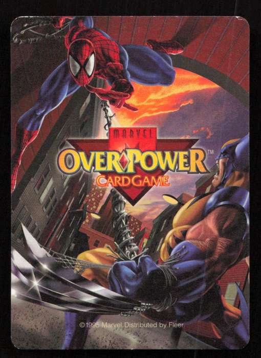 1996 Marvel OverPower Card Game Mandarin