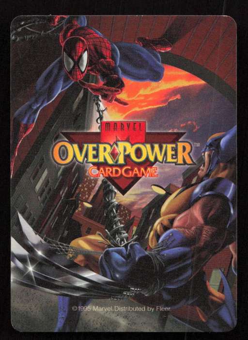 1996 Marvel OverPower Card Game Thing
