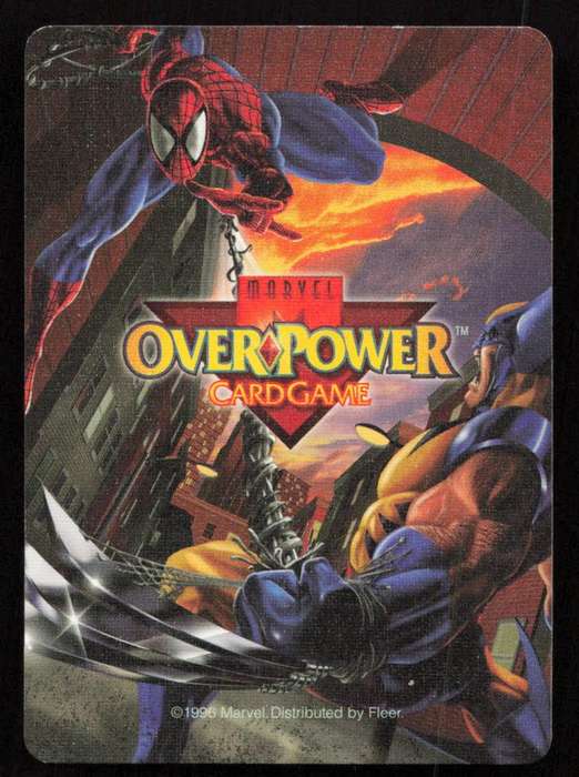 1996 Marvel OverPower Card Game Sentinels