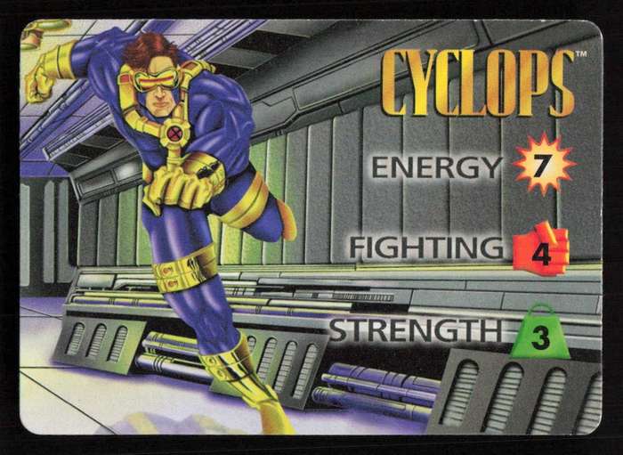 1996 Marvel OverPower Card Game Cyclops