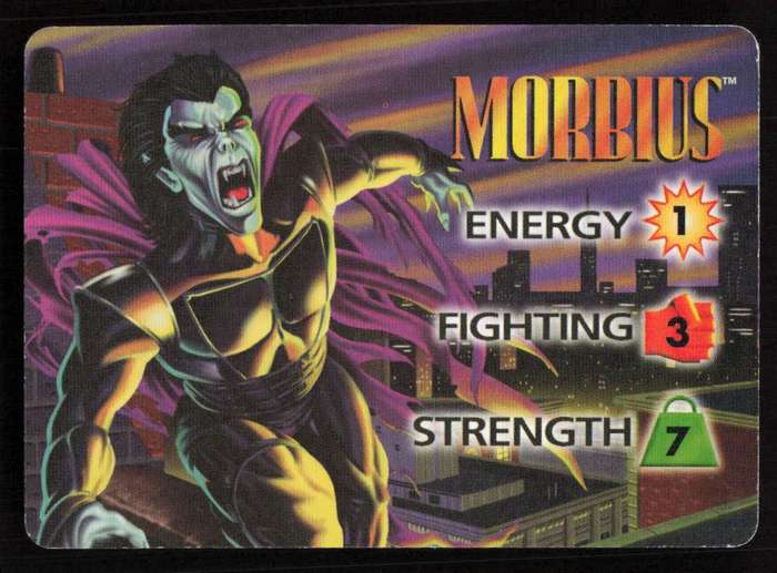 1996 Marvel OverPower Card Game Morbius