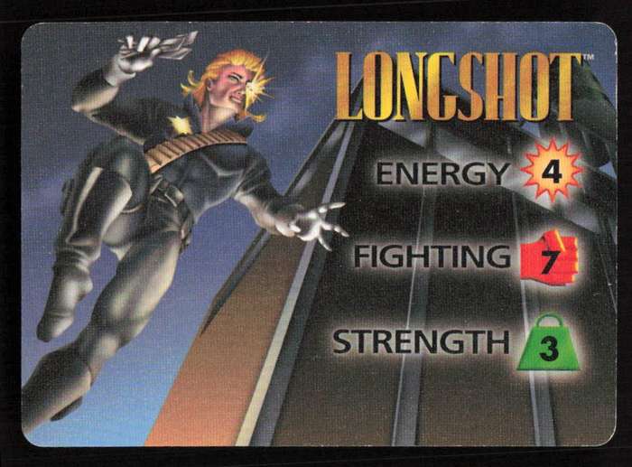 1996 Marvel OverPower Card Game Longshot