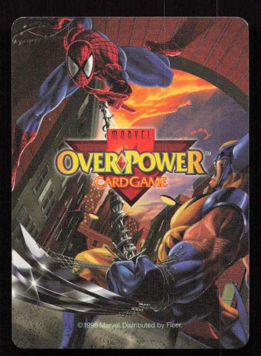 1996 Marvel OverPower Card Game Mandarin