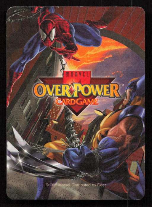 1996 Marvel OverPower Card Game Black Cat