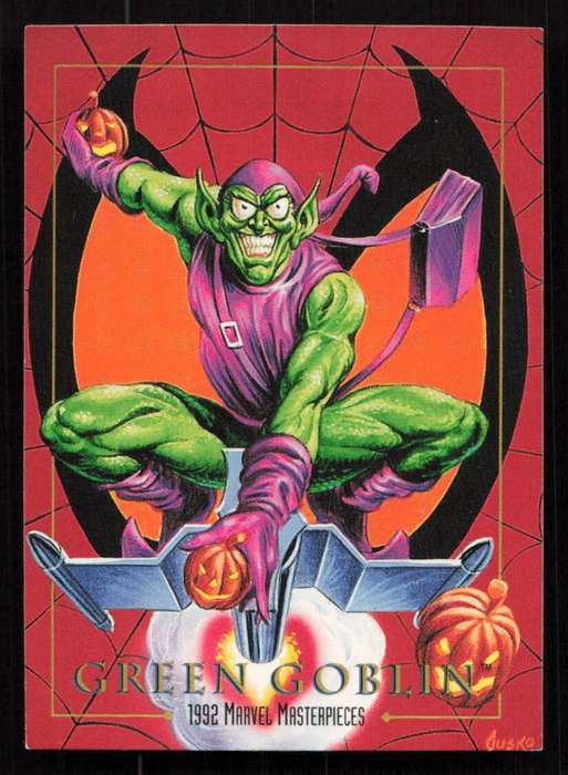 1992 Marvel Masterpieces Green Goblin 36