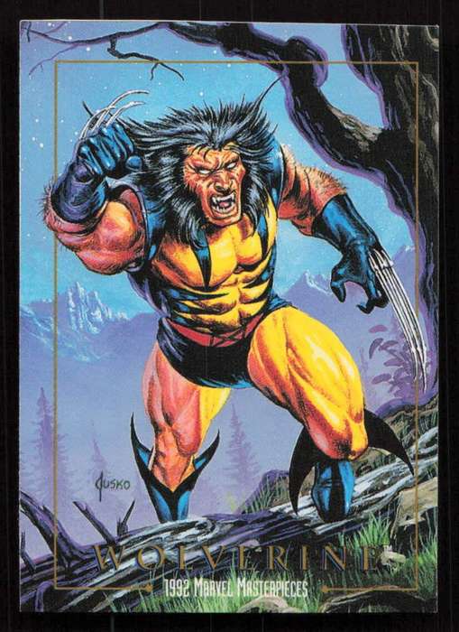 1992 Marvel Masterpieces Wolverine 94