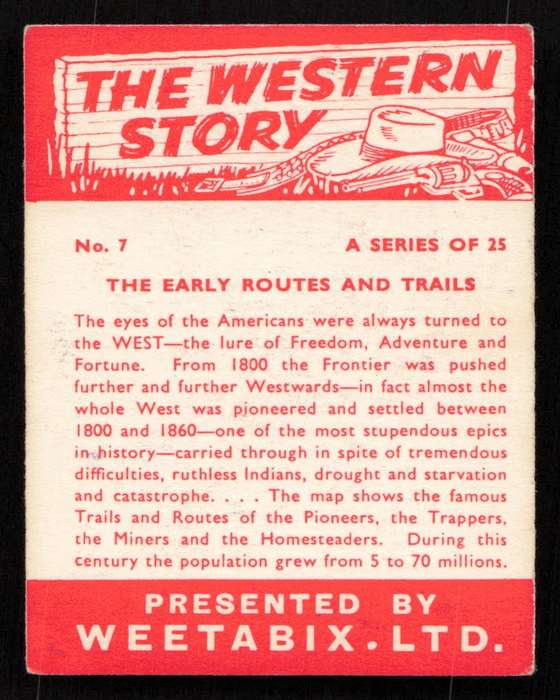 Weetabix Ltd The Western Story No. 7 of 25