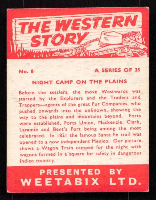 Weetabix Ltd The Western Story No. 8 of 25