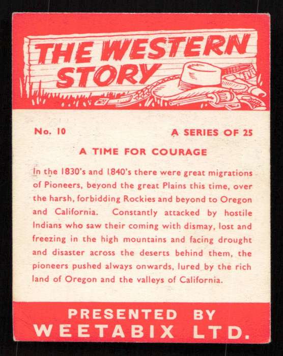 Weetabix Ltd The Western Story No. 10 of 25