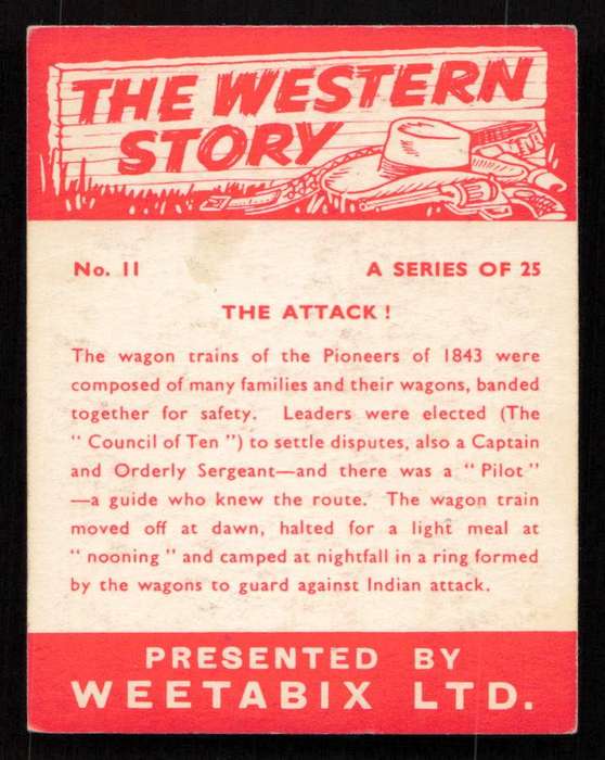 Weetabix Ltd The Western Story No. 11 of 25