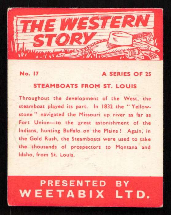 Weetabix Ltd The Western Story No. 17 of 25
