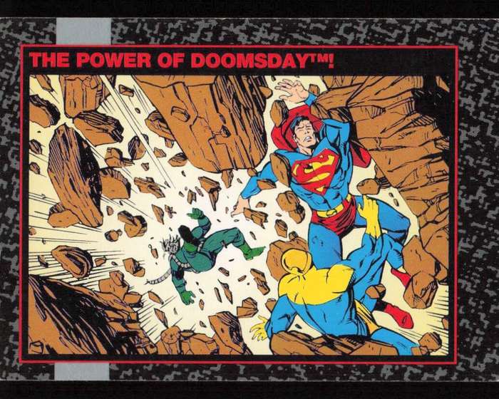1992 DC Comics Doomsday The Death Of Superman 50 The Power of Doomsday!