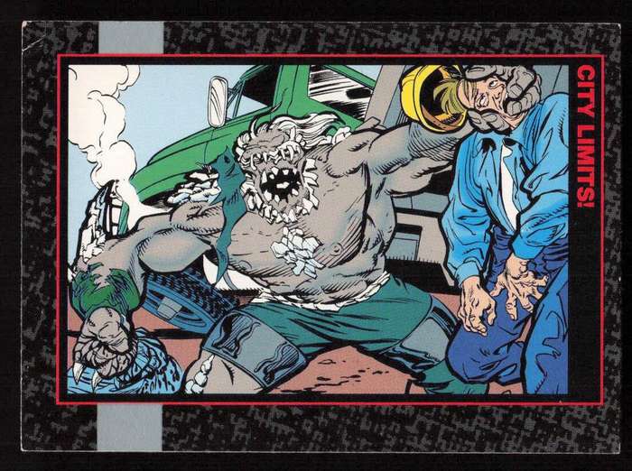 1992 DC Comics Doomsday The Death Of Superman 51 City Limits!