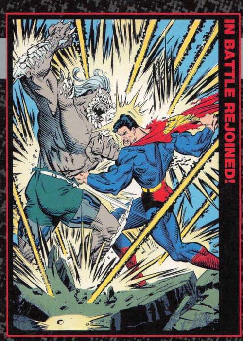 1992 DC Comics Doomsday The Death Of Superman 69 In Battle Rejoined!