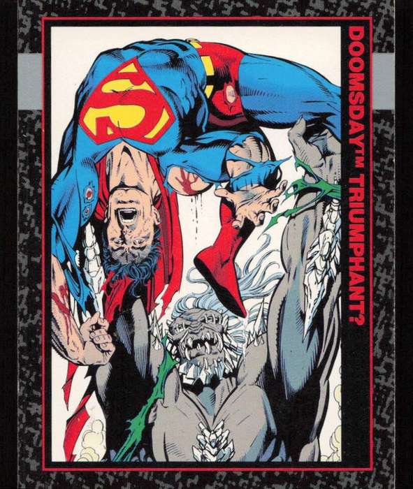 1992 DC Comics Doomsday The Death Of Superman 73 Doomsday Triumphant?