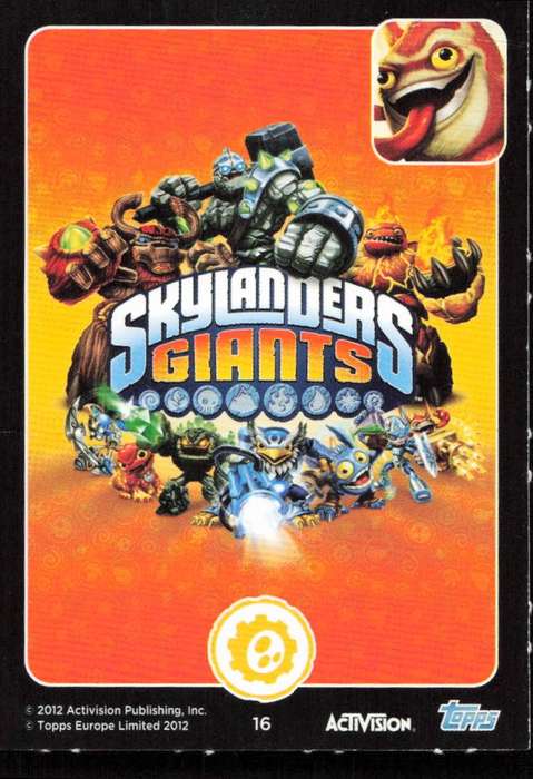 2012 Topps Skylanders Giants 16 Trigger Happy
