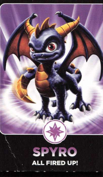 2012 Topps Skylanders Giants 5 Spyro